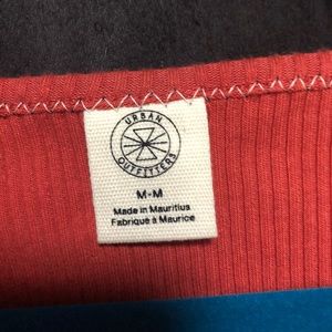 Long sleeve urban outfitters crop top with pins.